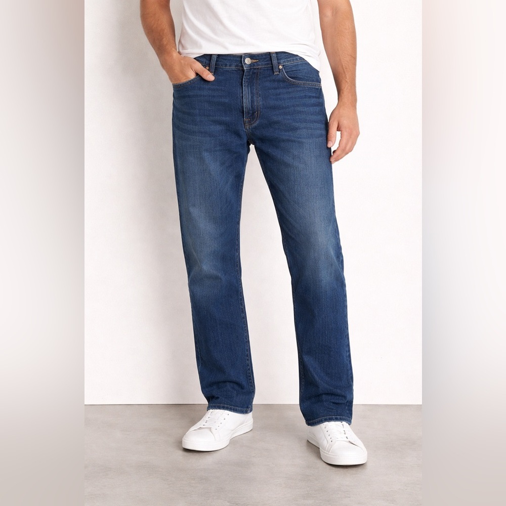 Levi’s 505 Regular Fit Jeans Men’s 38x30 Blue Denim Straight Leg Med Wash